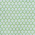 Schumacher 178070 Indio Ikat Green fabric swatch