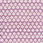 Schumacher 178072 Indio Ikat Purple fabric swatch