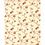 Schumacher 3438001 Indira Embroidery Spice fabric swatch