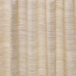 Schumacher 84470 Ines Alpaca Linen Sheer Soft Gold fabric swatch