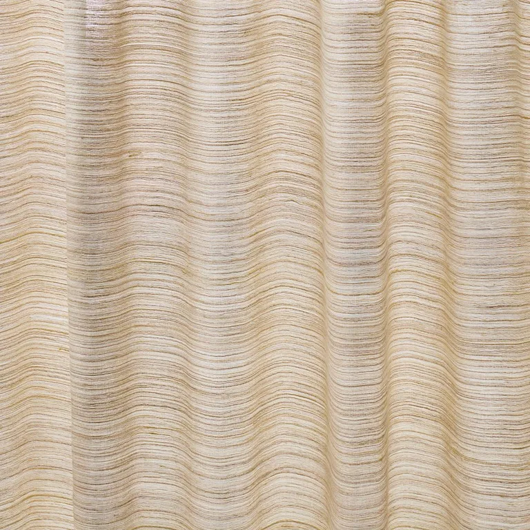 Schumacher 84470 Ines Alpaca Linen Sheer Soft Gold fabric swatch