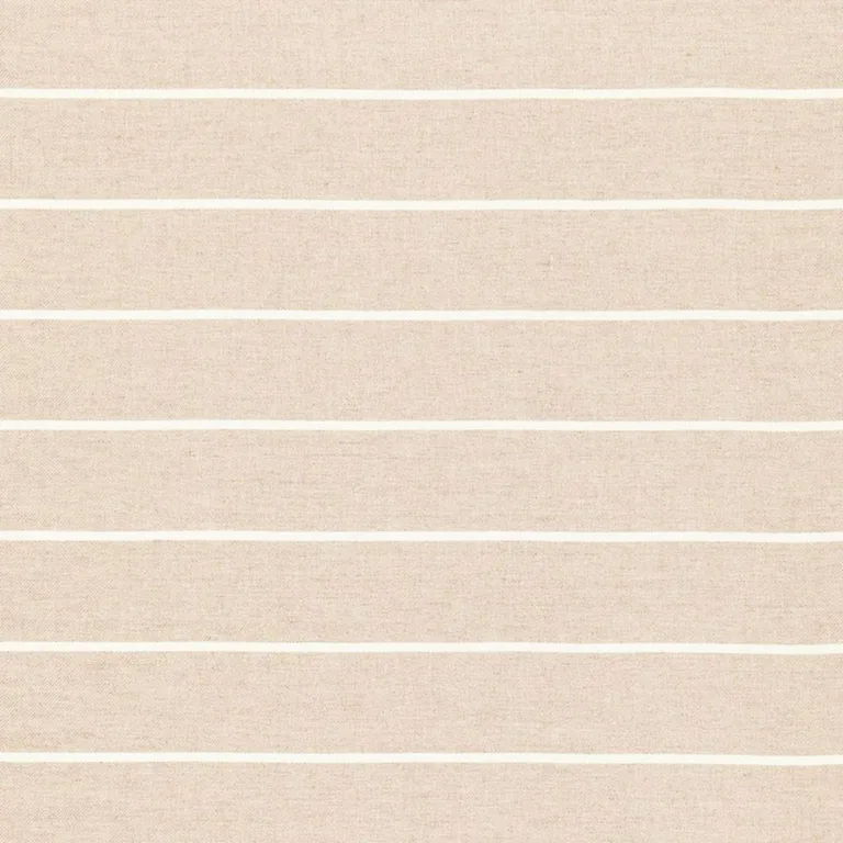 Schumacher 67540 Infinity Linen Stripe Linen fabric swatch