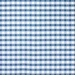 Schumacher 3453004 Ingrid Silk Check Blue fabric swatch