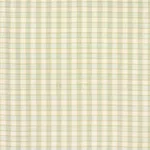 Schumacher 3453003 Ingrid Silk Check Seaspray fabric swatch