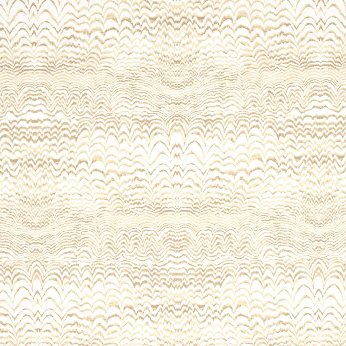 Schumacher 181051 Ink Wave Print Indoor/Outdoor Natural fabric swatch