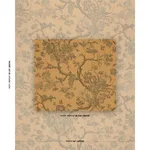 Schumacher 182830 Inverness Garden Document fabric swatch