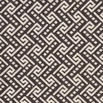 Schumacher 77122 Ionic Weave Black fabric swatch