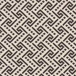 Schumacher 77122 Ionic Weave Black fabric swatch