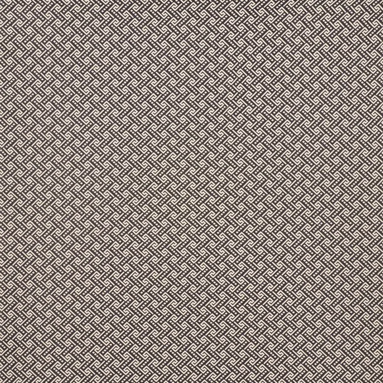 Schumacher 77122 Ionic Weave Black fabric swatch