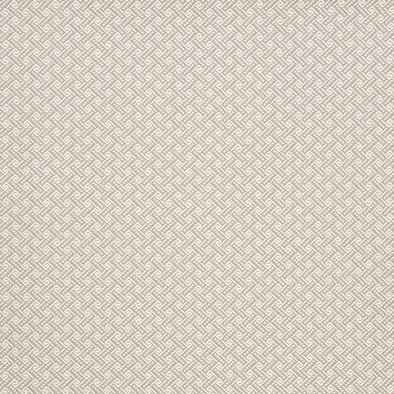 Schumacher 77121 Ionic Weave Dune fabric swatch