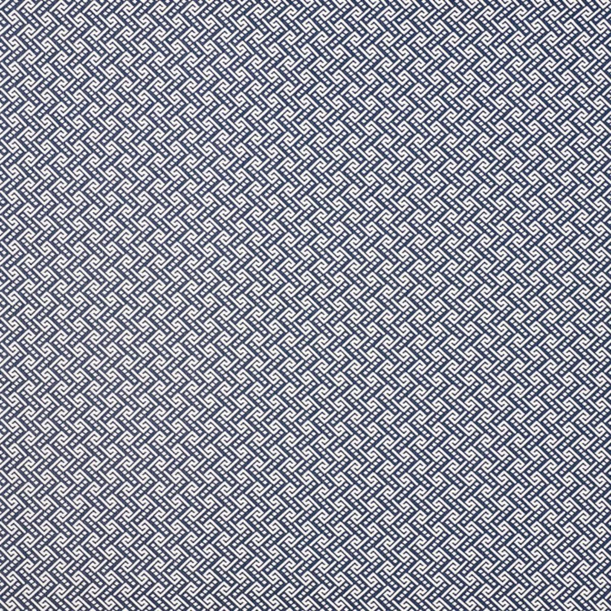 Schumacher 77120 Ionic Weave Pacific fabric swatch