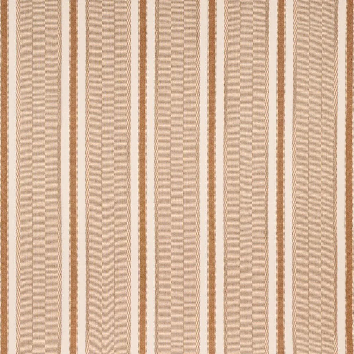 Schumacher 78835 Ipala Hand Woven Stripe Carmel fabric swatch