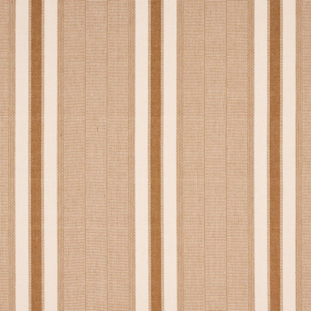 Schumacher 78835 Ipala Hand Woven Stripe Carmel fabric swatch