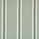 Schumacher 78832 Ipala Hand Woven Stripe Duck Egg fabric swatch