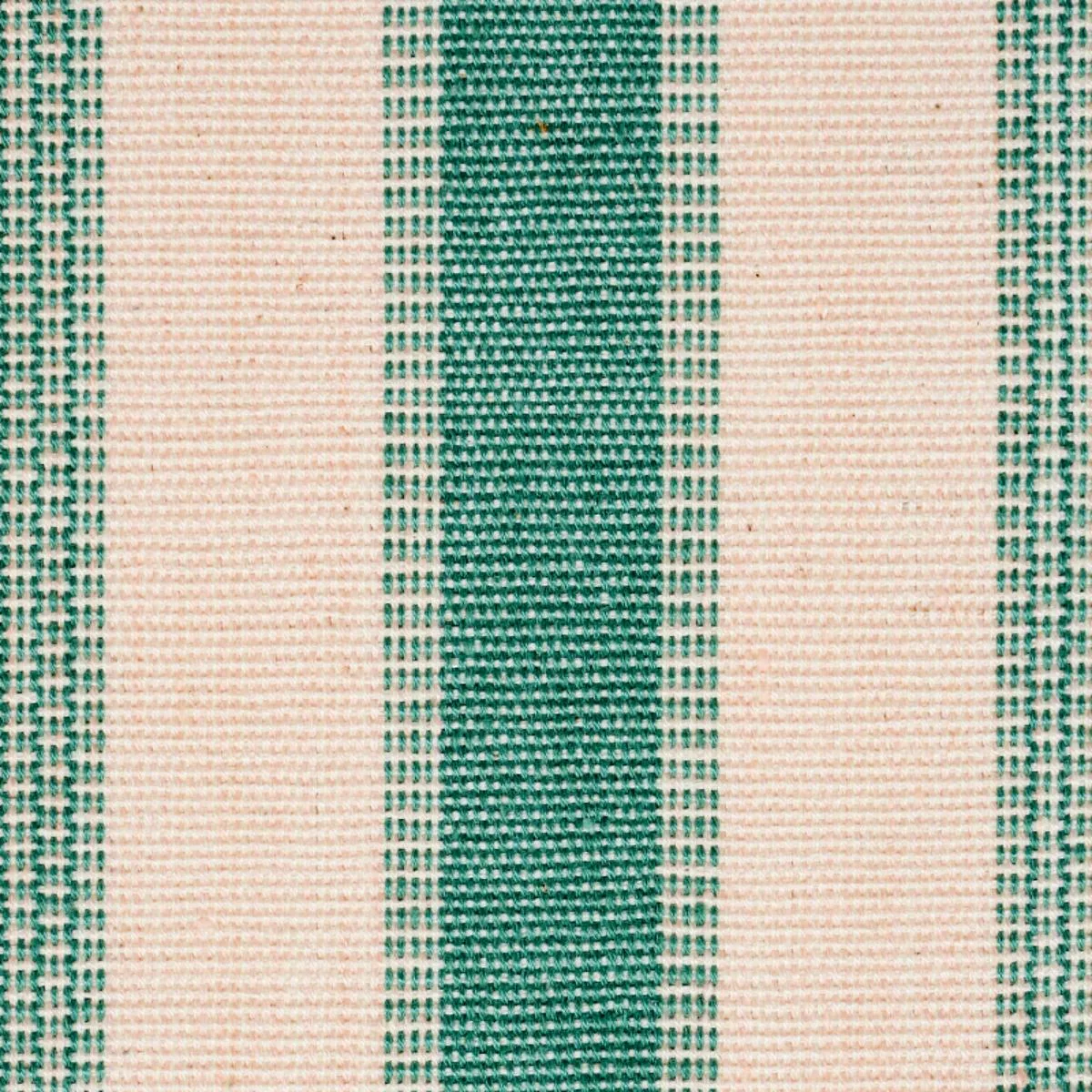 Schumacher 78832 Ipala Hand Woven Stripe Duck Egg fabric swatch