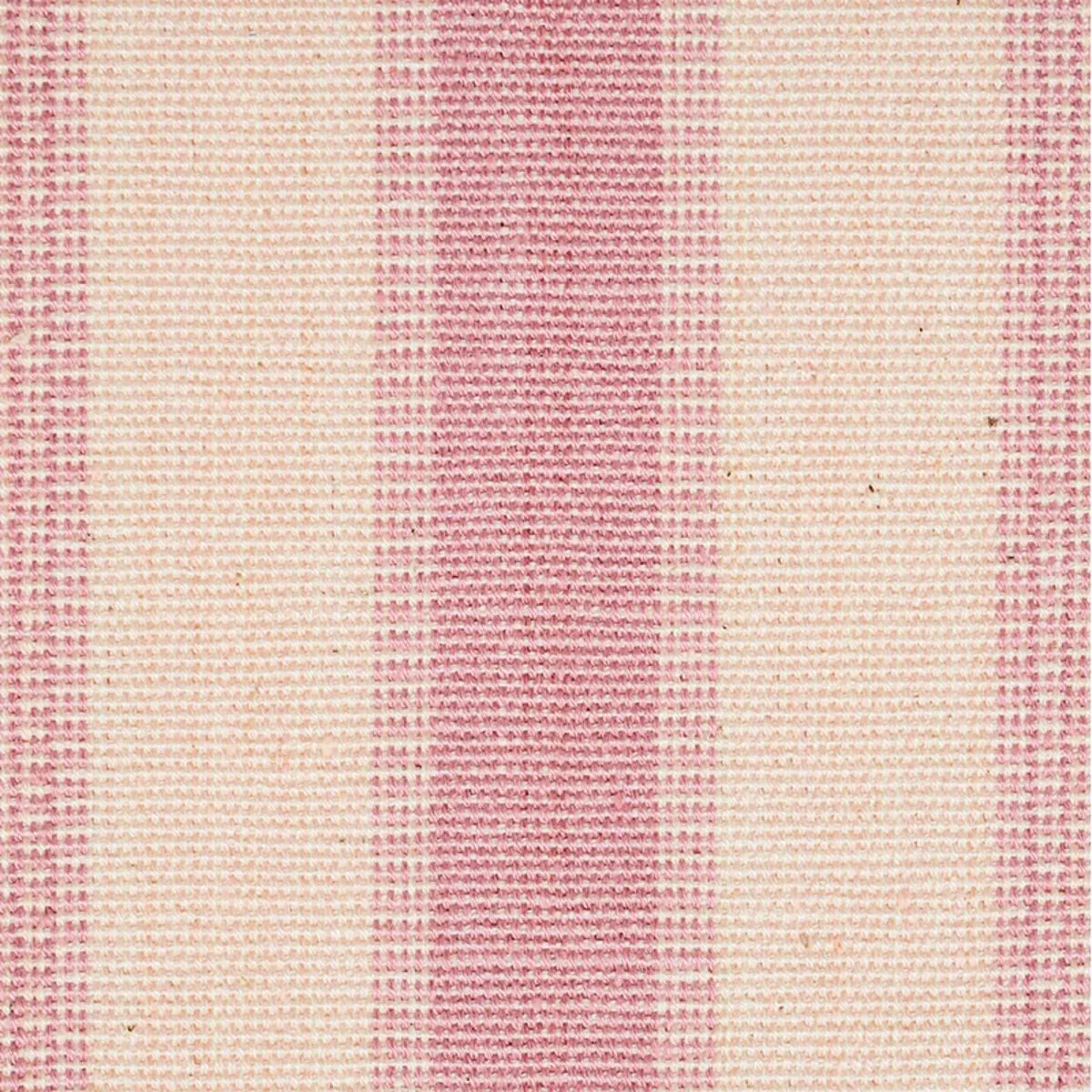 Schumacher 78831 Ipala Hand Woven Stripe Palo Rosa fabric swatch