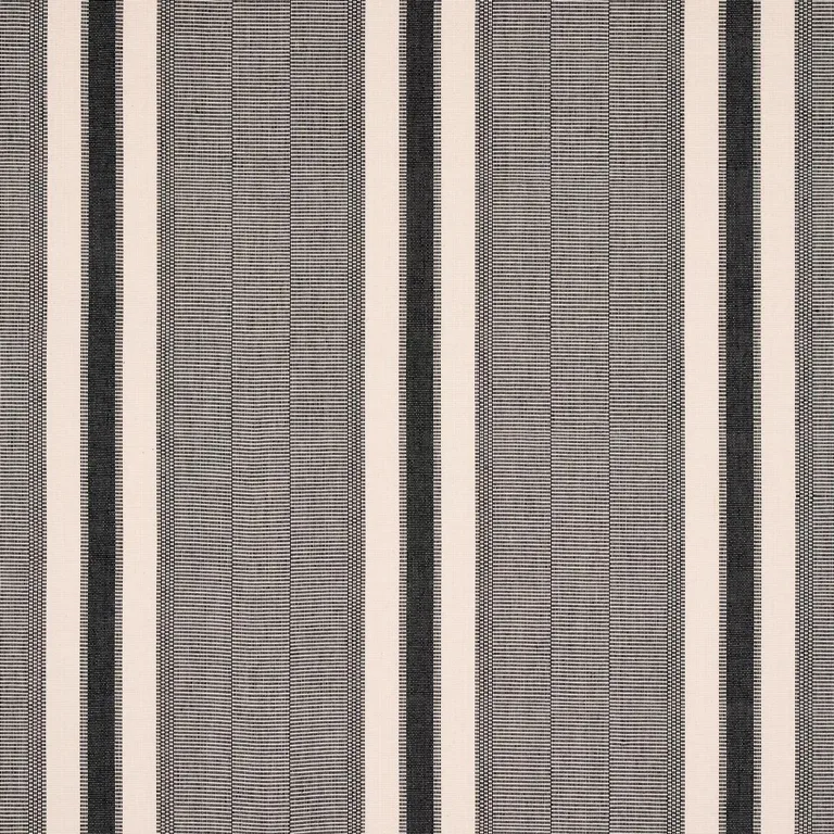 Schumacher 78836 Ipala Hand Woven Stripe Pitch fabric swatch
