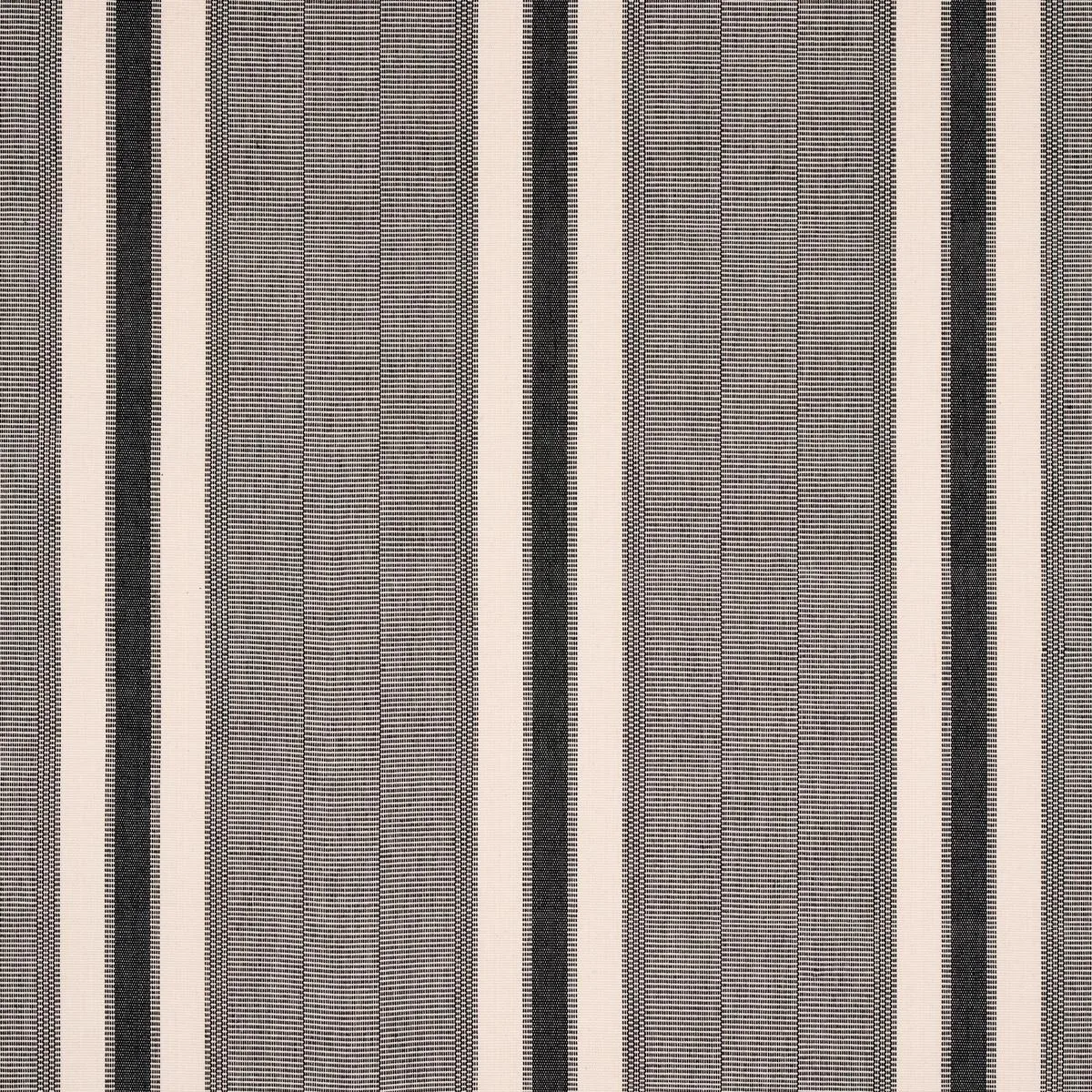 Schumacher 78836 Ipala Hand Woven Stripe Pitch fabric swatch