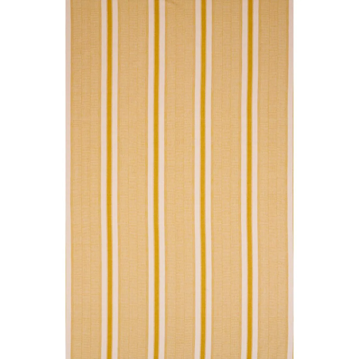Schumacher 78833 Ipala Hand Woven Stripe Yellow fabric swatch