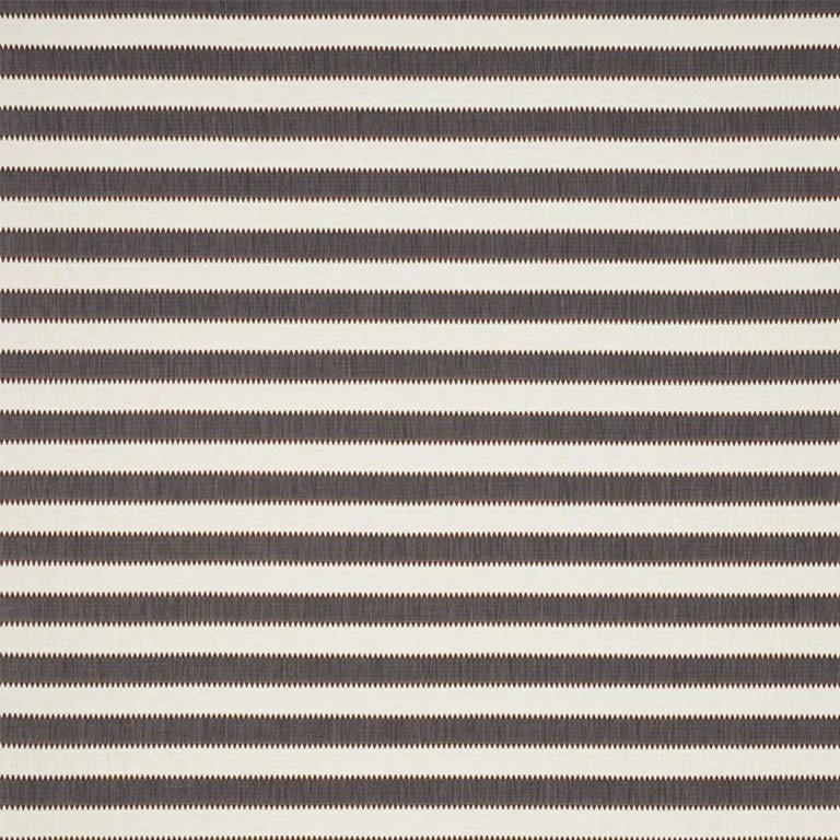 Schumacher 76751 Isolde Stripe Matelassé Cinder fabric swatch