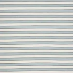 Schumacher 76750 Isolde Stripe Matelassé Sky fabric swatch
