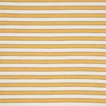 Schumacher 76752 Isolde Stripe Matelassé Yellow fabric swatch