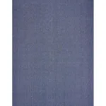Schumacher 78870 Ispa Hand Woven Plain Indigo fabric swatch