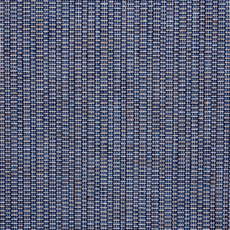 Schumacher 78870 Ispa Hand Woven Plain Indigo fabric swatch