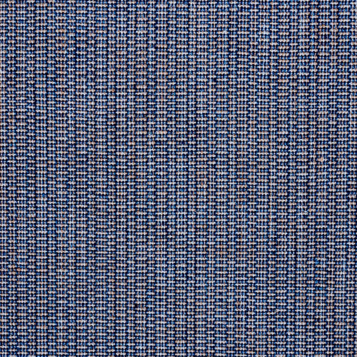 Schumacher 78870 Ispa Hand Woven Plain Indigo fabric swatch