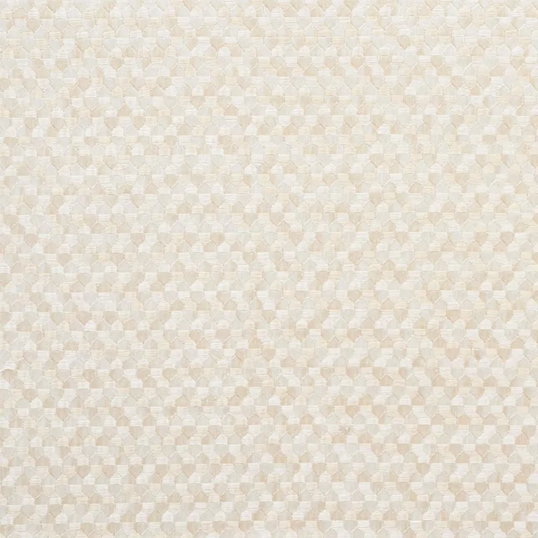Schumacher 75120 Ivins Embroidery Ivory fabric swatch