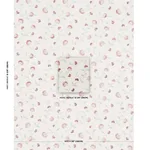 Schumacher 83660 Iyla Embroidery Rose & Natural fabric swatch