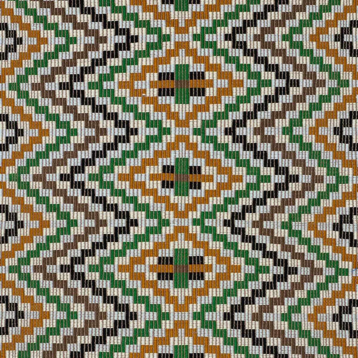 Schumacher 79251 Izapa Hand Woven Brocade Jewel fabric swatch