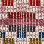 Schumacher 79250 Izapa Hand Woven Brocade Multi fabric swatch