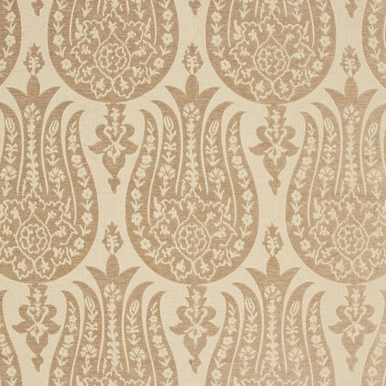 Schumacher 65863 Izmir Chenille Sahara fabric swatch