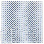 Schumacher 179010 Izmir Ikat Blue fabric swatch