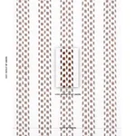 Schumacher 69475 Izmir Ikat Stripe Cocoa fabric swatch