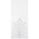 Schumacher 178091 Iznik Sheer Natural fabric swatch
