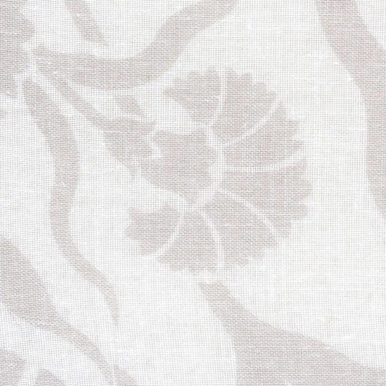 Schumacher 178091 Iznik Sheer Natural fabric swatch