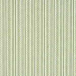 Schumacher 71416 Jack Stripe Green fabric swatch