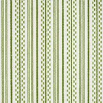 Schumacher 71416 Jack Stripe Green fabric swatch