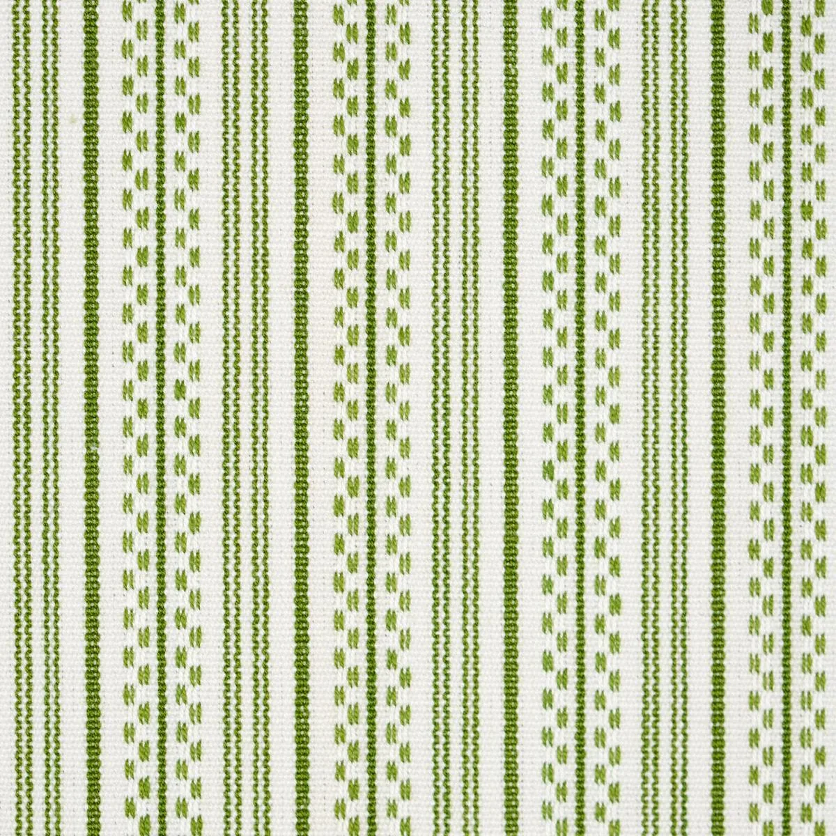 Schumacher 71416 Jack Stripe Green fabric swatch