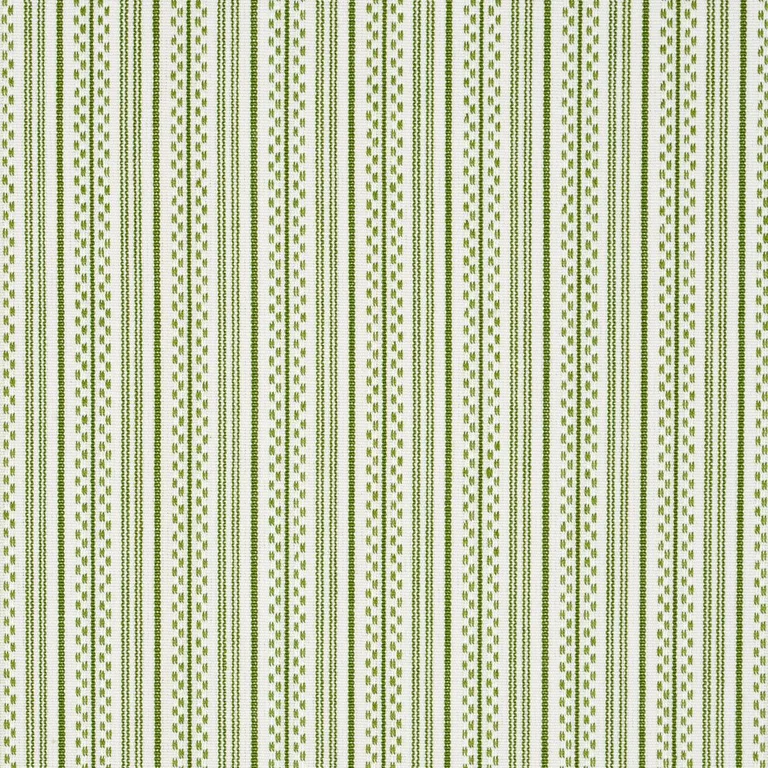 Schumacher 71416 Jack Stripe Green fabric swatch
