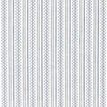 Schumacher 71413 Jack Stripe Navy fabric swatch