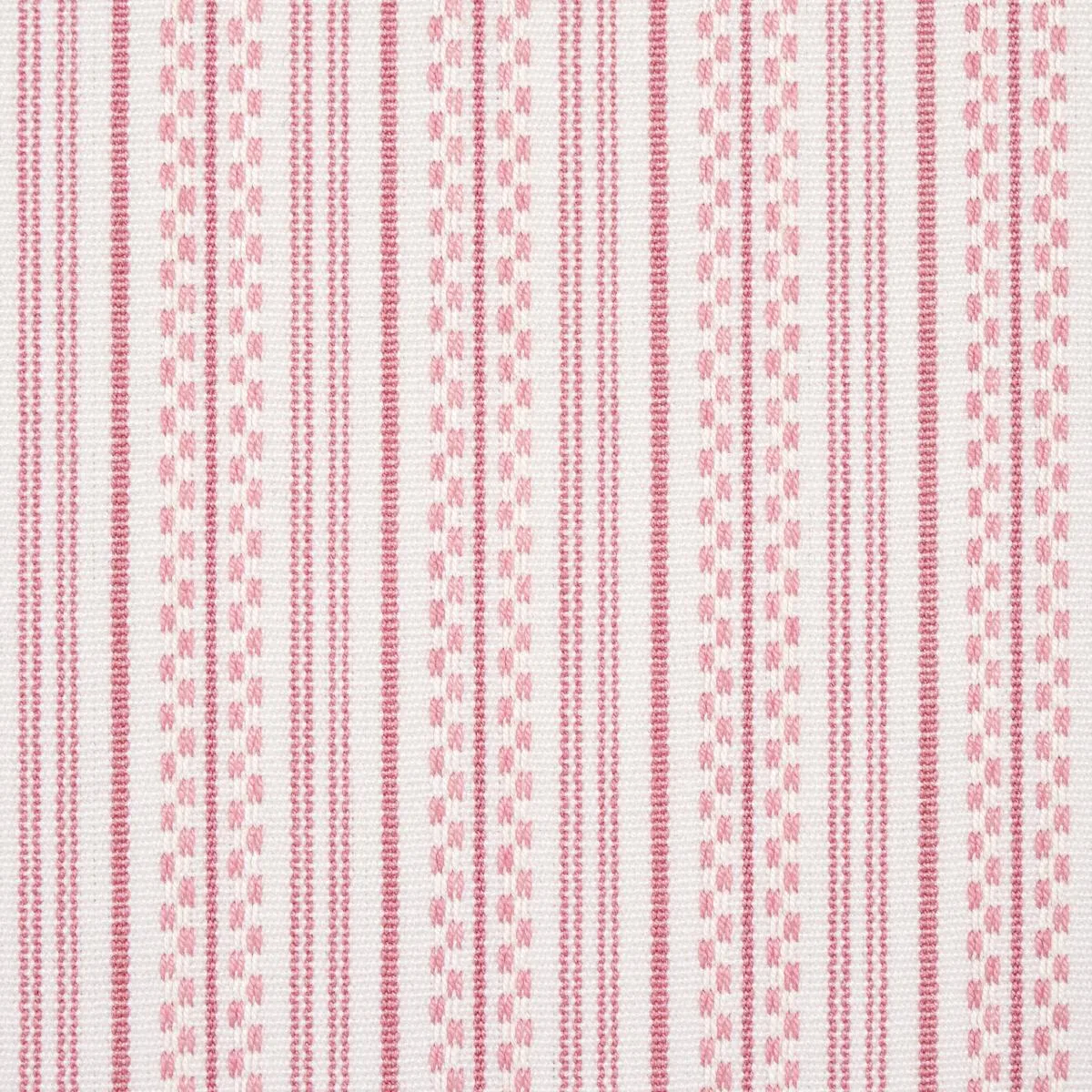 Schumacher 71418 Jack Stripe Pink fabric swatch