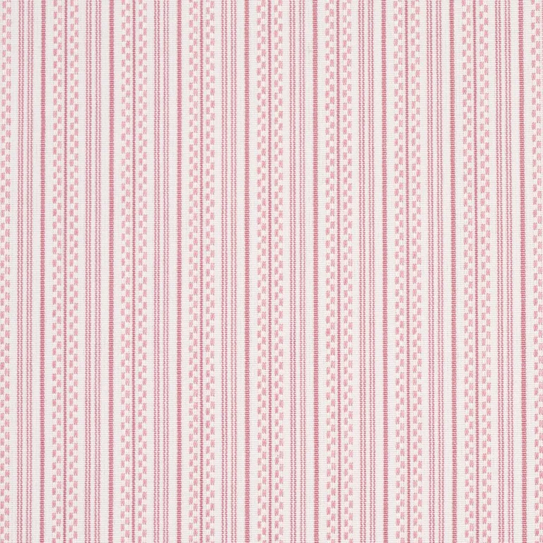 Schumacher 71418 Jack Stripe Pink fabric swatch
