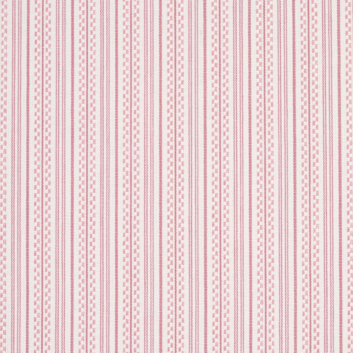 Schumacher 71418 Jack Stripe Pink fabric swatch