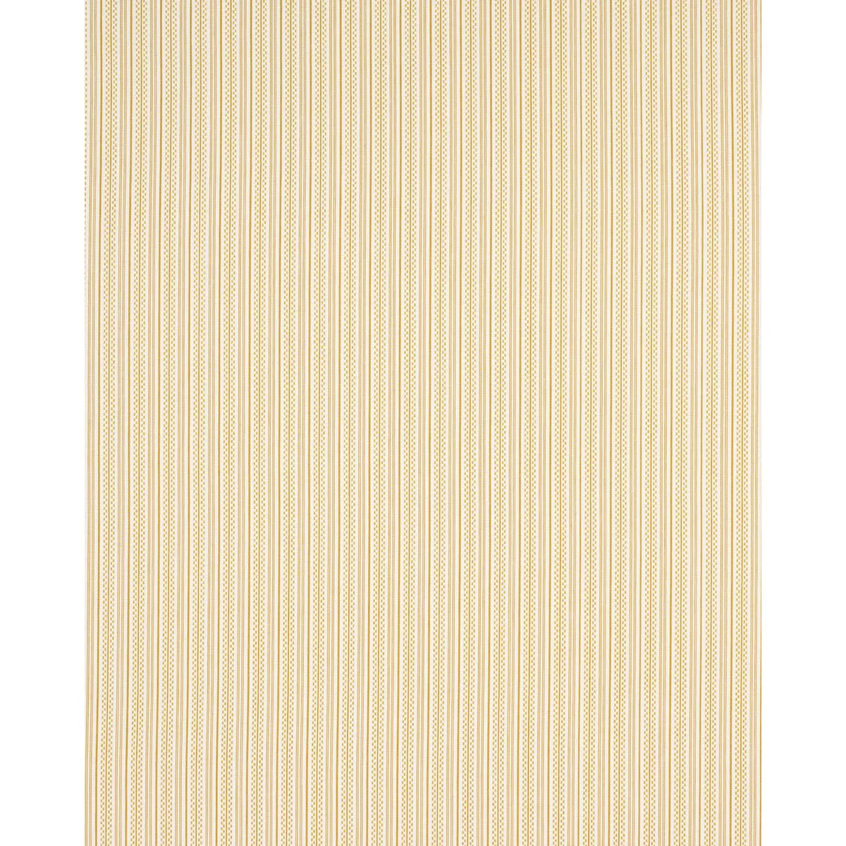 Schumacher 71417 Jack Stripe Yellow fabric swatch