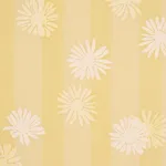 Schumacher TL400042 Jackie's Daisy Buttercup fabric swatch