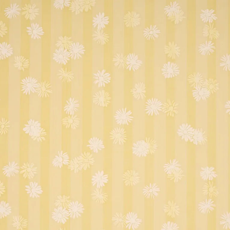 Schumacher TL400042 Jackie's Daisy Buttercup fabric swatch