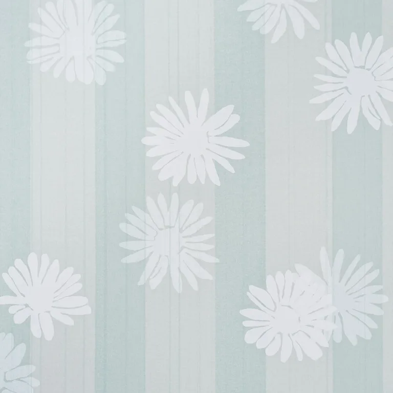 Schumacher TL400040 Jackie's Daisy Harbor Haze fabric swatch